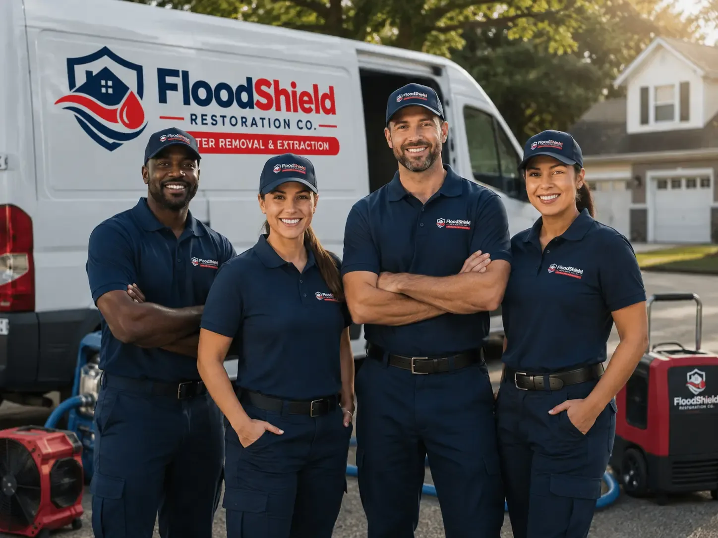 Flood Damage Restoration company in Montana Mines, WV